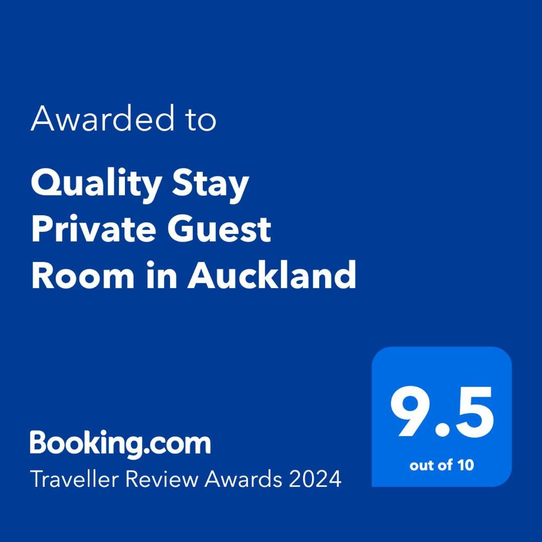 Quality Stay Private Guest Room In Auckland Dış mekan fotoğraf
